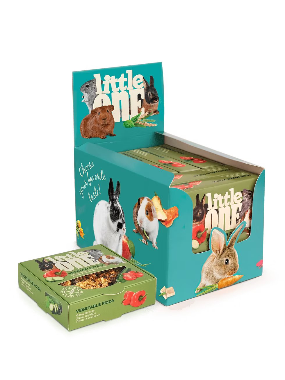 Little One Vegetable pizza