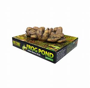 Exo Terra Frog Pond Small Pebble Water Dish