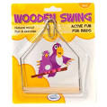 Wooden Bird Swing