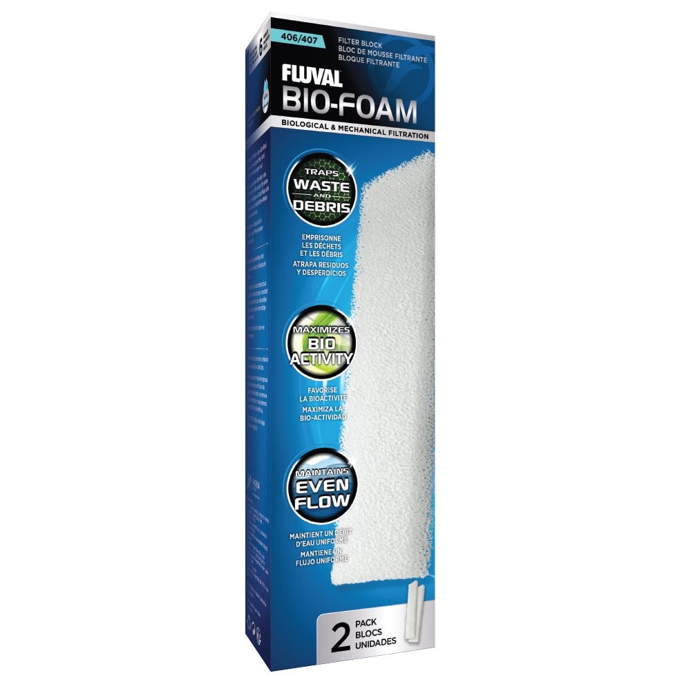 Fluval Foam Filter Block for 404/405/406 x 2