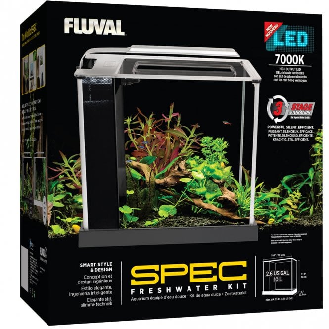 Fluval Spec Aquarium 10L - Black