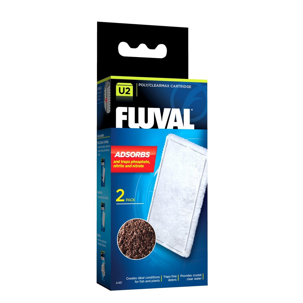 Fluval U2 Clearmax Cartridge (2 x Pack)