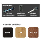 Roma 200 LED Oak (Aquarium Only)