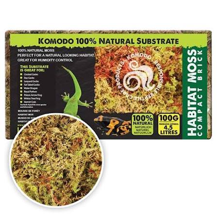 Komodo Habitat MossCompact Brick