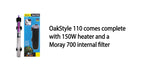 Aqua One Oak Style 110 Urban (Aquarium Only)