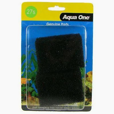 Aqua One Sponge Pad - 103F Internal Filter 27s (2pk)