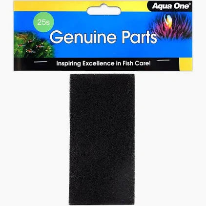 Aqua One Sponge Pad - 101F Internal Filter 25s (1Pk)