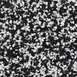 Aqua One Gravel Mixed White + Black 2kg ( 2mm)