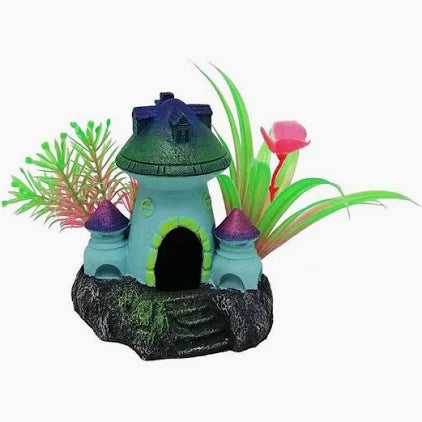 Aqua One Enchanted Blue Mushroom Tree