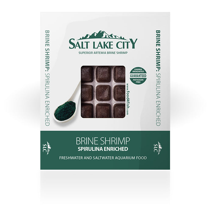 Salt Lake City Brand Spirulina Brine Shrimp