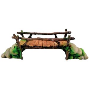 Aqua One Rustic Wooden Bridge